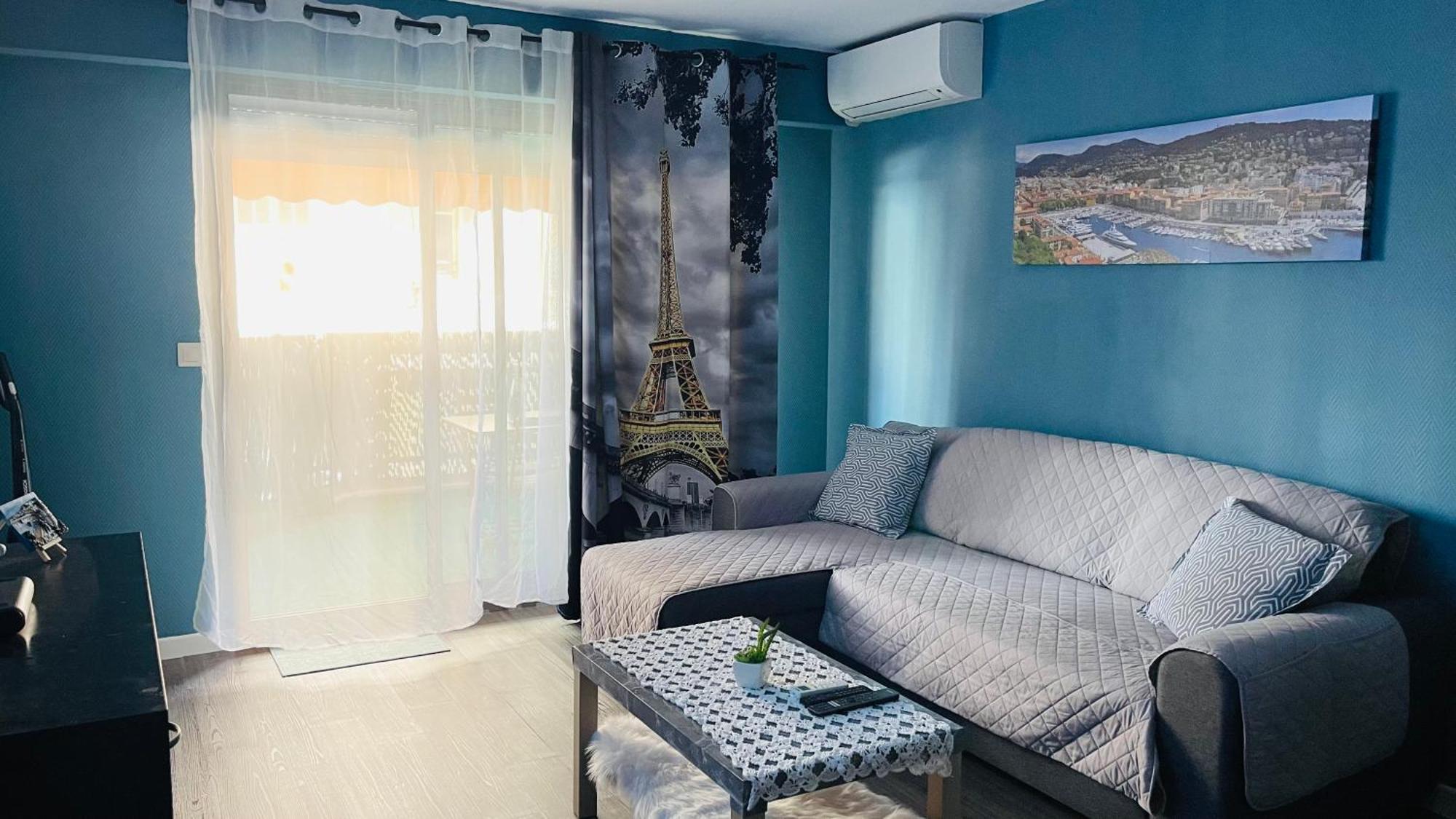 Confortable Studio A Nice Centre Cote Plage Bel Terrasse Paddle Exterior photo